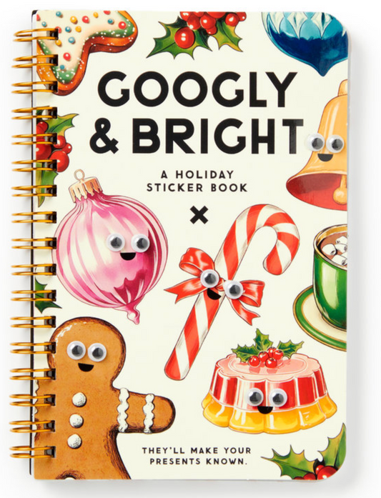 Googly & Bright Holiday Sticker Book