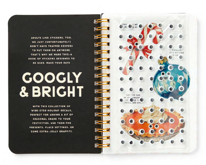 Googly & Bright Holiday Sticker Book