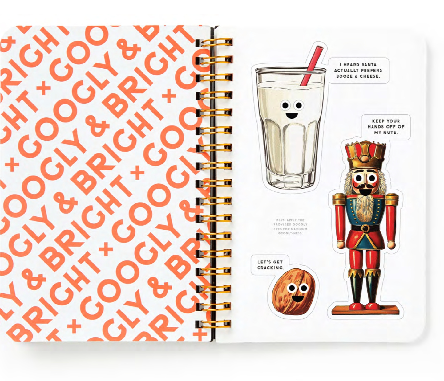 Googly & Bright Holiday Sticker Book