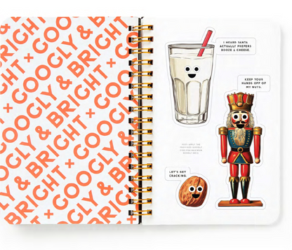 Googly & Bright Holiday Sticker Book