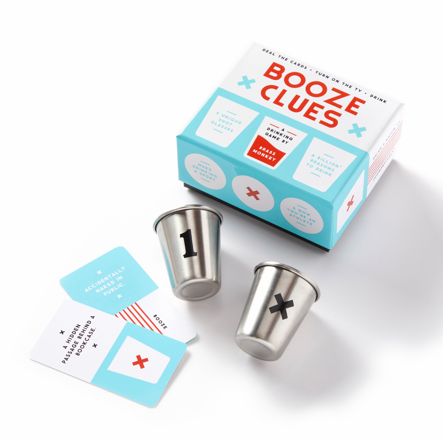 Booze Clues Drinking Game Set