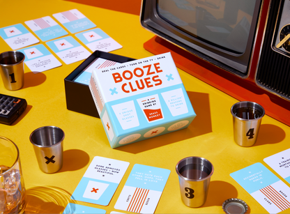 Booze Clues Drinking Game Set