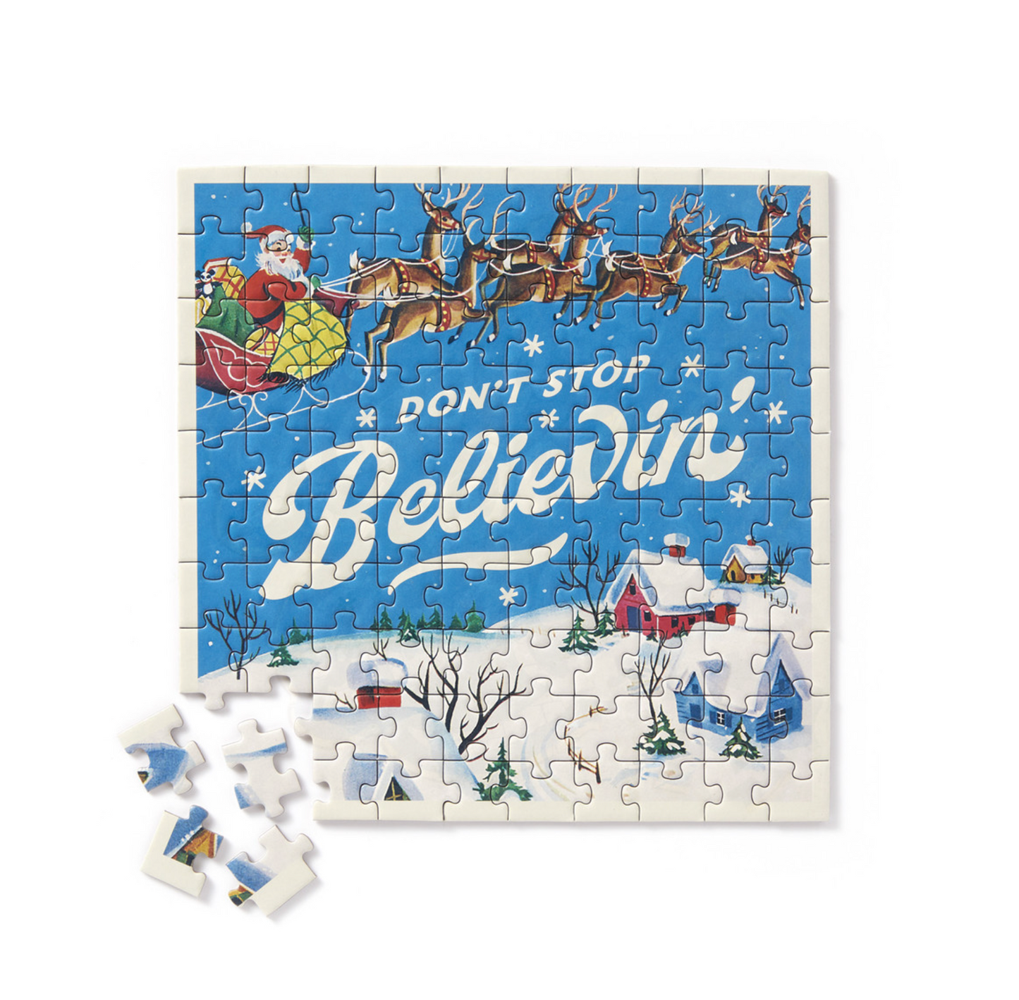 Don't Stop Believin' 100 Piece Mini Shaped Puzzle
