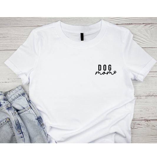 'Dog Mom'  Tee