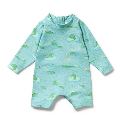 Sunny Scales One Piece Boyleg Swimsuit | Wilson + Frenchy