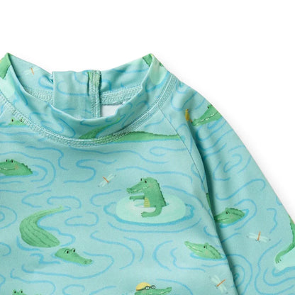 Sunny Scales One Piece Boyleg Swimsuit | Wilson + Frenchy