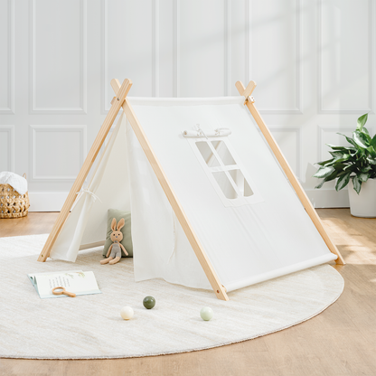 Comfy Cubs - Kids Play Tent - Natural Wood