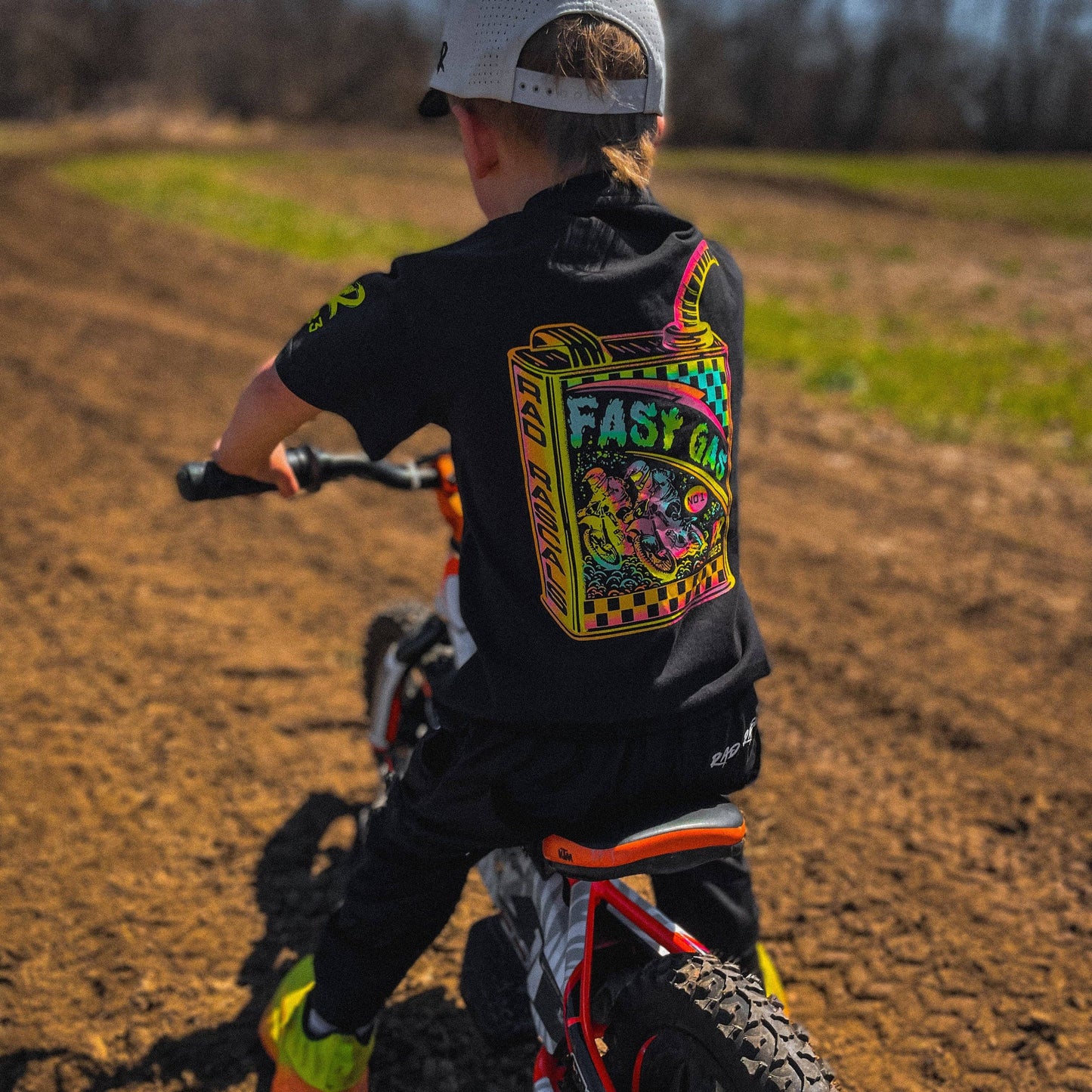 Fast Gas T-Shirt: 7/8Y