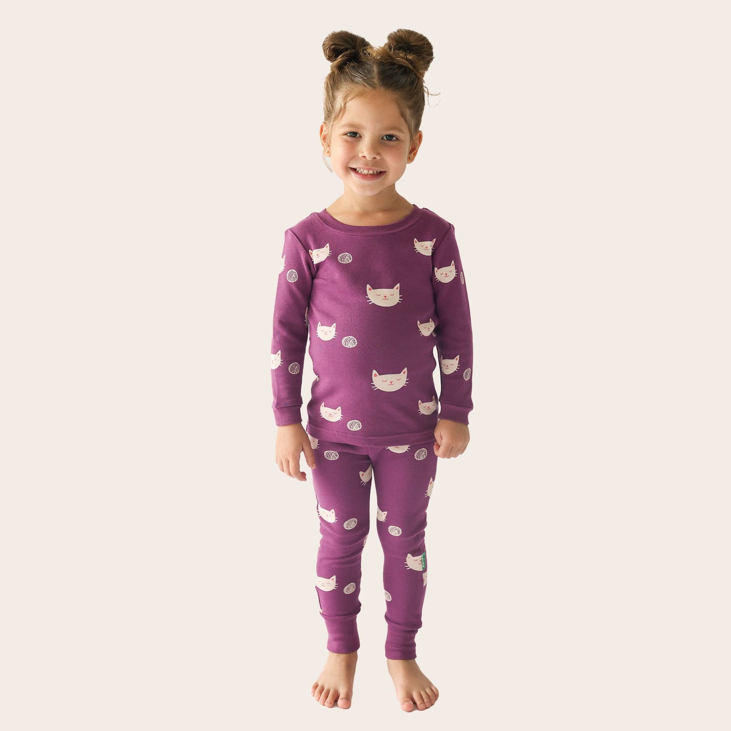 "My Jammies" Organic Kids Pajamas: Dogs / 9/10 Years