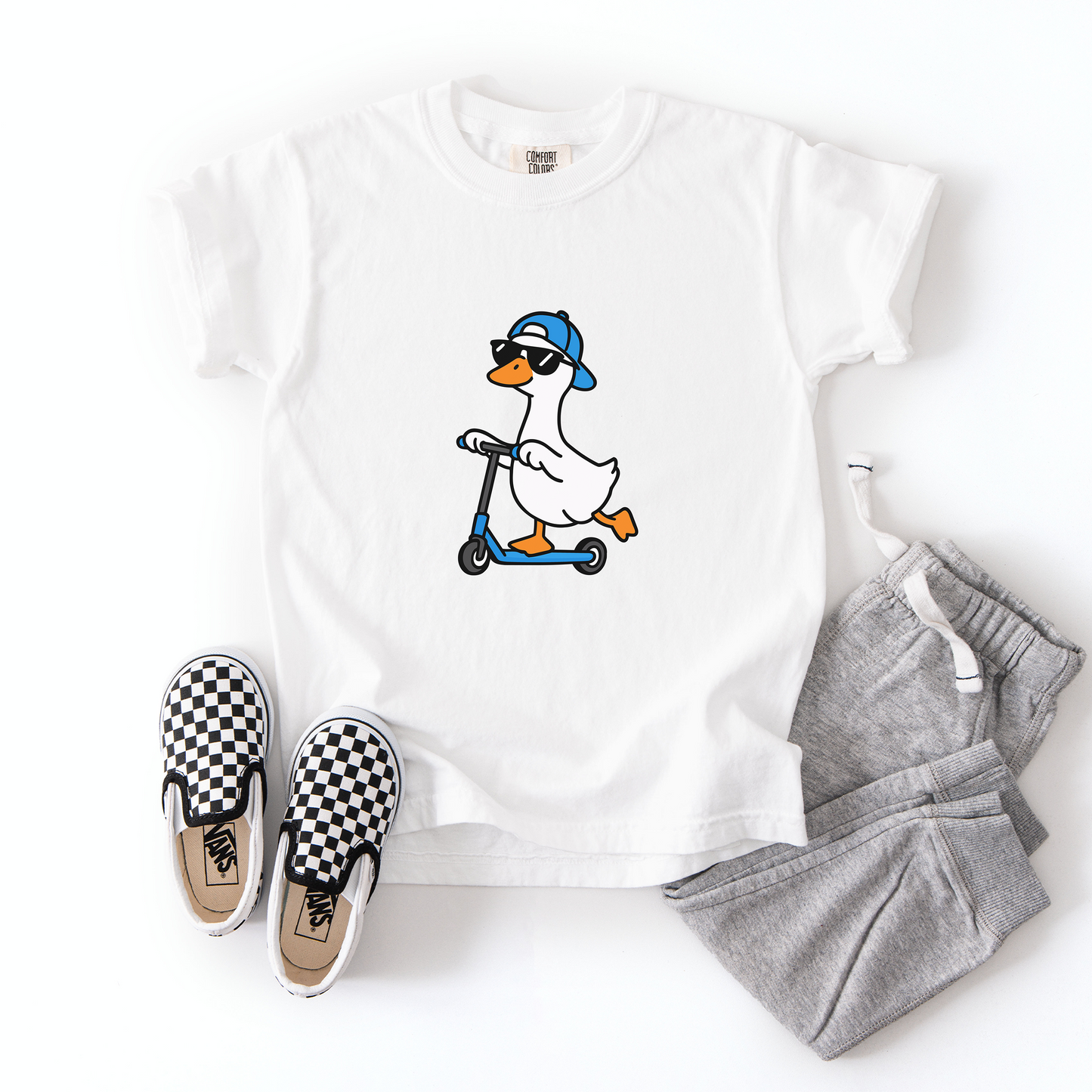 Scooter Goose Tee | Minis: Natural / T-Shirt / Toddler 4T
