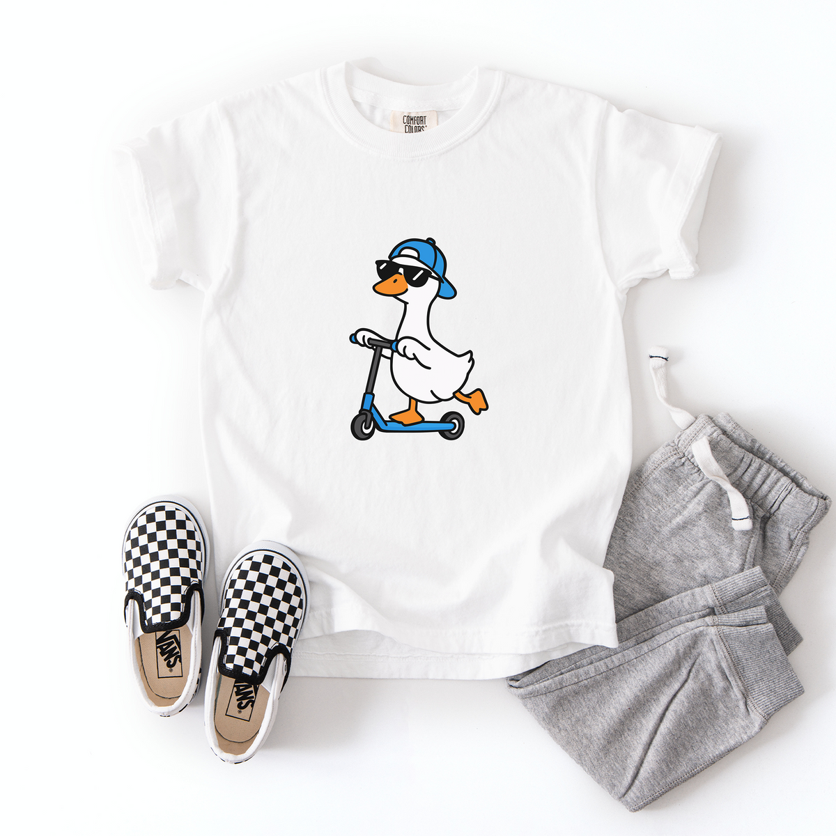 Scooter Goose Tee | Minis: Natural / T-Shirt / Toddler 3T