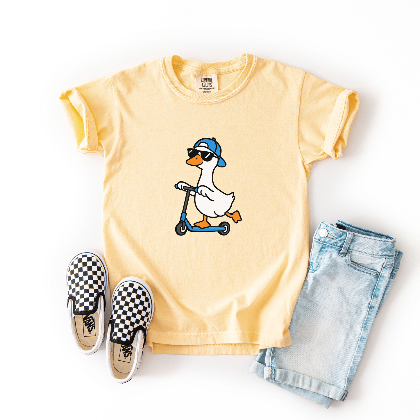 Scooter Goose Tee | Minis: Natural / T-Shirt / Toddler 4T