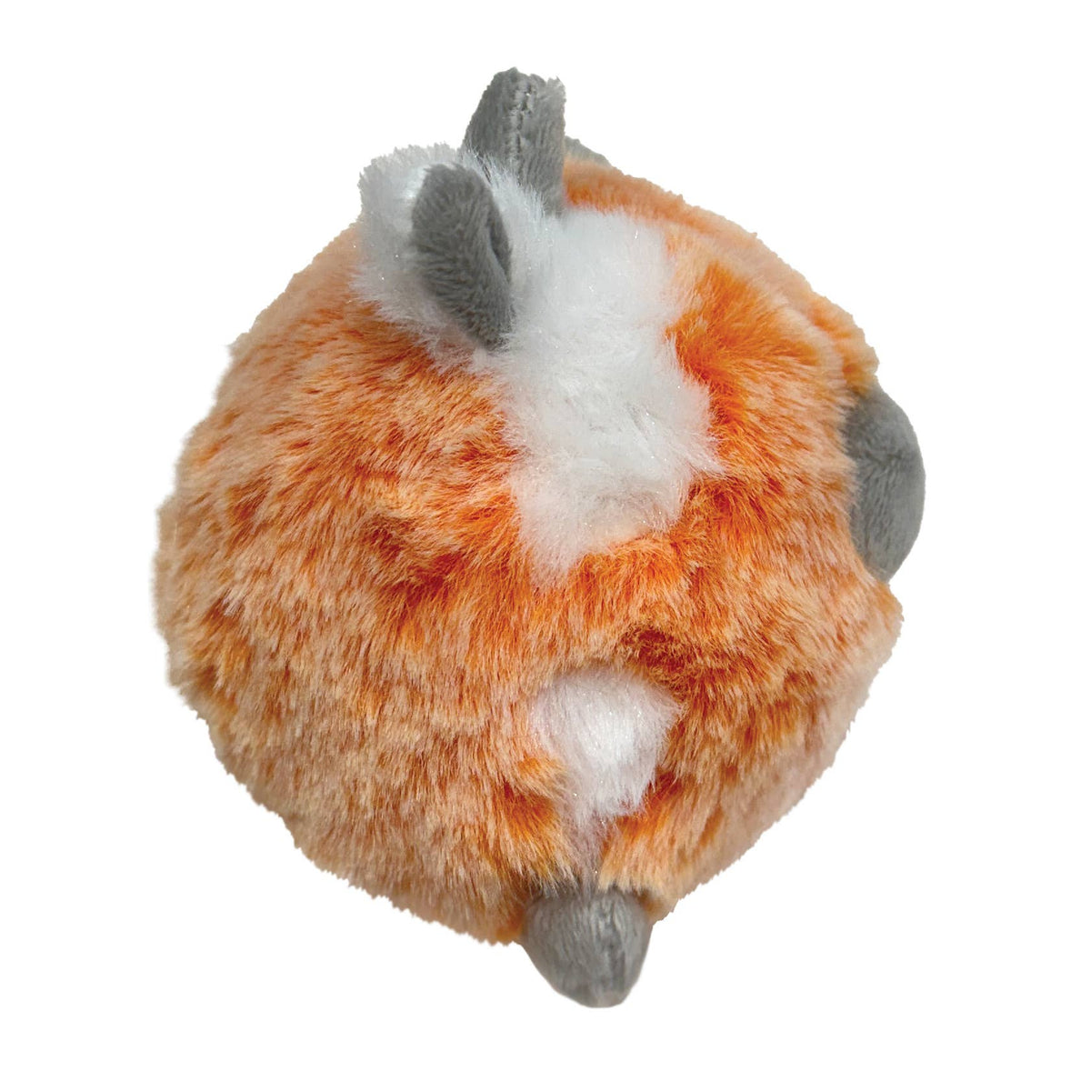 Fuzzy Wuzzy MooMoo Spikers 2-in-1 Spiker Ball Toy: Orange (Small)