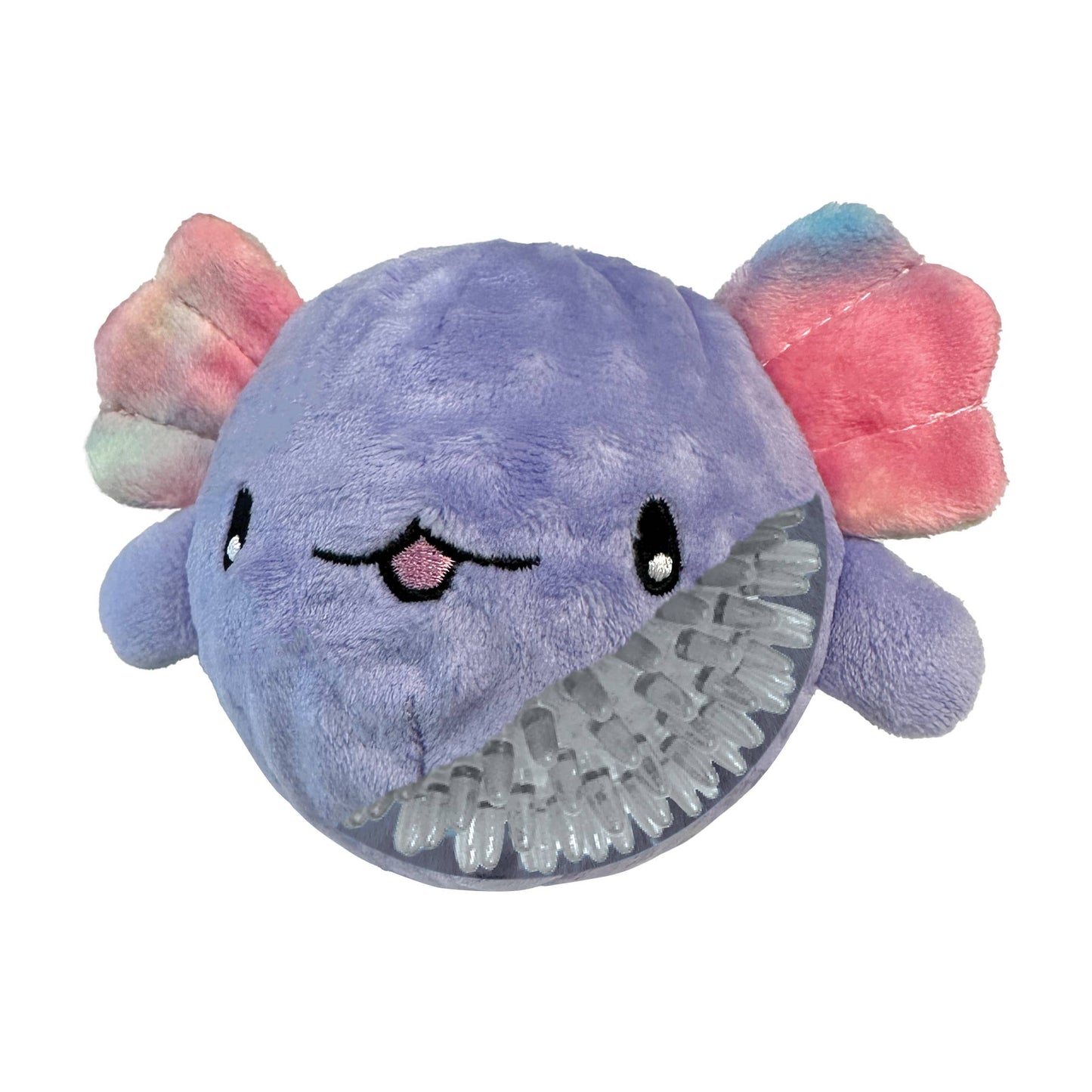 Fuzzy Wuzzy Axolotl Spikers 2-in-1 Spiker Ball Toy: Pink (Small)