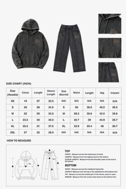 MAMA FOREVER MINERAL BARREL JOGGER: Ash Wash / SM