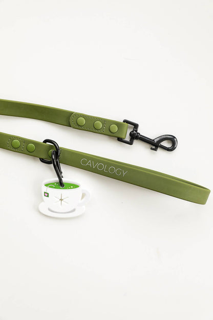 Poop Handler – Silicone Waste Bag Holder Matcha Tea Design
