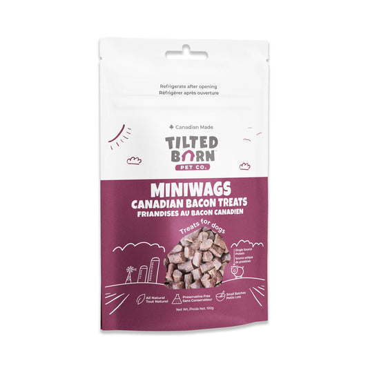 Canadian Bacon Miniwags Treats For Dogs 100g/3.53oz