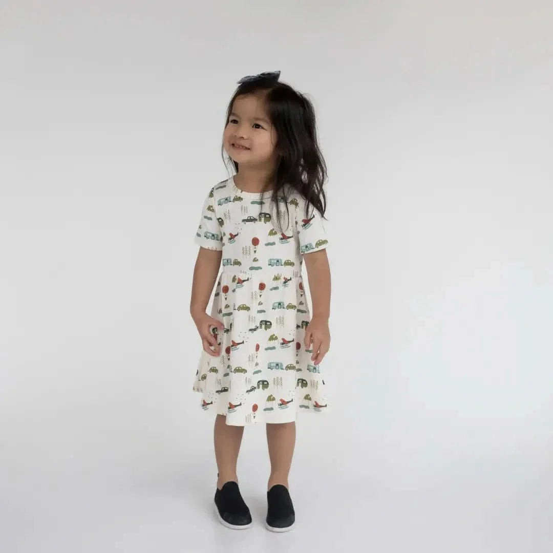 Baby/Kids' Bamboo Daphne Dress | Camping