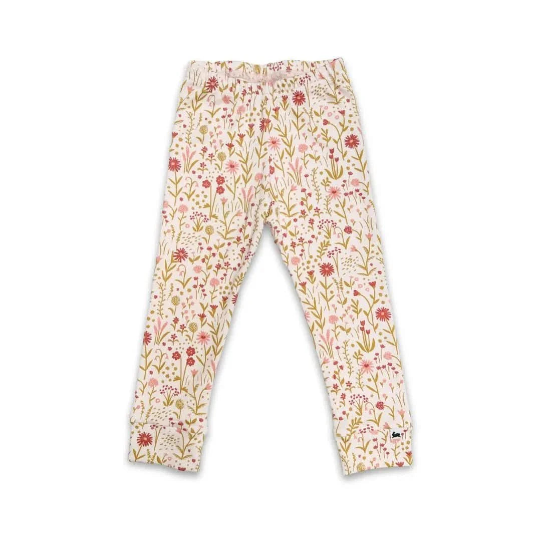 Baby Bamboo Leggings | Bison Plaid