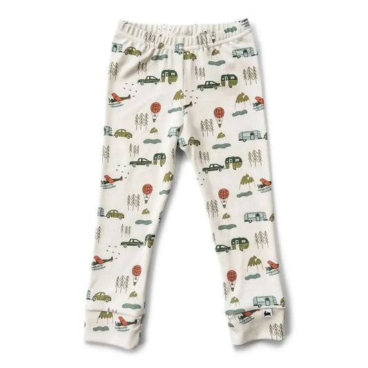 Kids' Bamboo Leggings | Travel