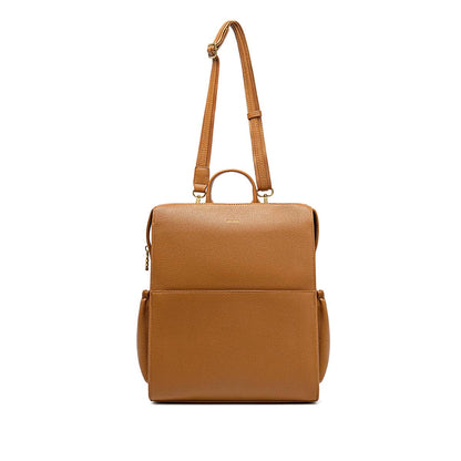 Kylie Small - Recycled Vegan Backpack - Mustard Pebbled: Mustard Pebbled / SM