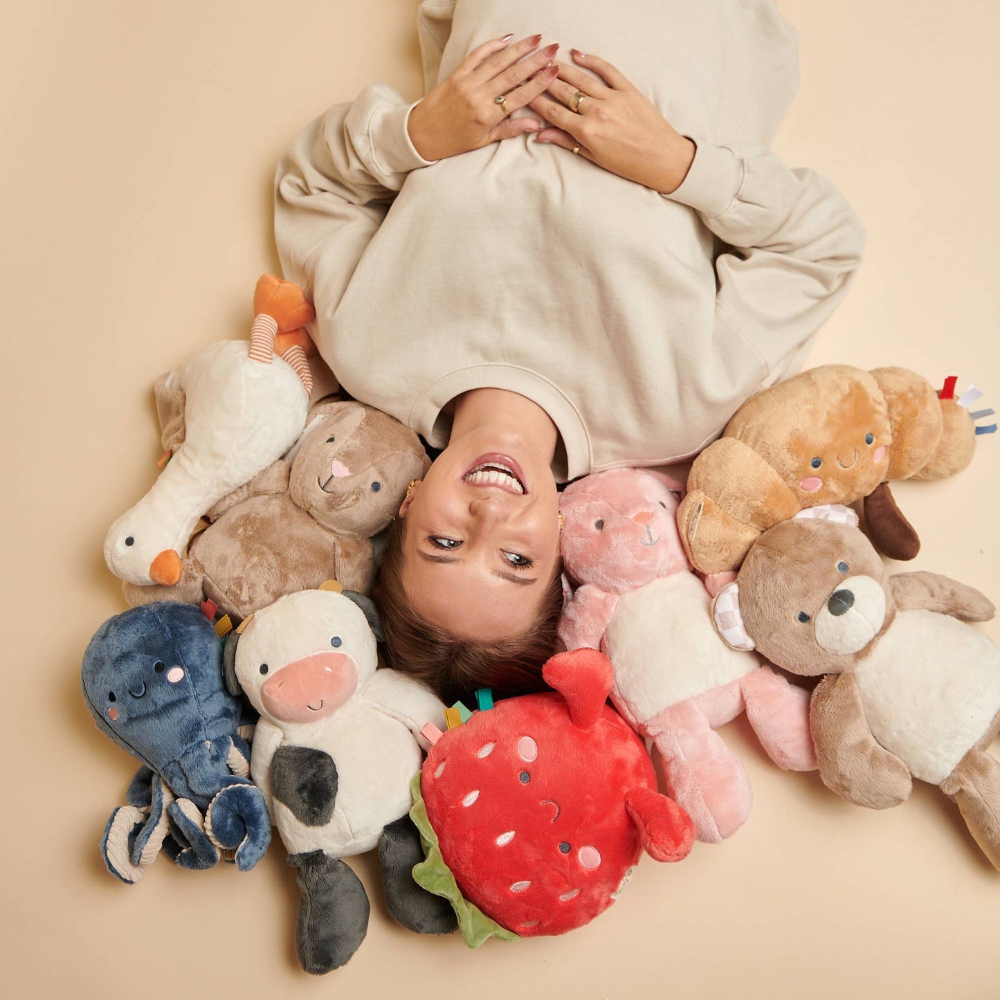 *New* Sweetie Snuggles™ Plush: Pink Bunny