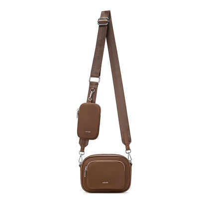 Daisy - Recycled Nylon Crossbody - Espresso Nylon: Espresso Nylon / OS