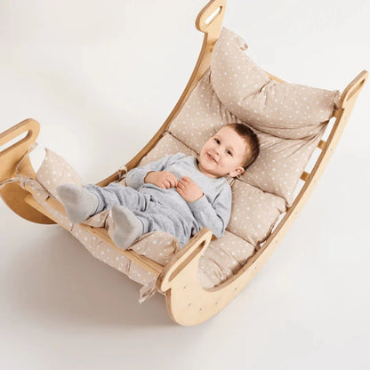 Cushion for Climbing Arch & Rocker Balance – Beige (Cushion Only)