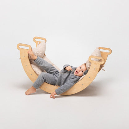 Cushion for Climbing Arch & Rocker Balance – Beige (Cushion Only)