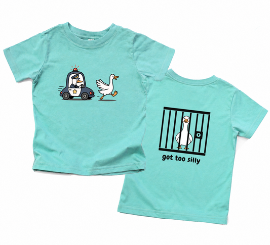 Got Too Silly Tee | Minis: Saltwater Teal / T-Shirt / Toddler 2T
