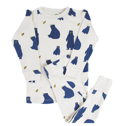 "My Jammies" Organic Kids Pajamas: Dogs / 2T