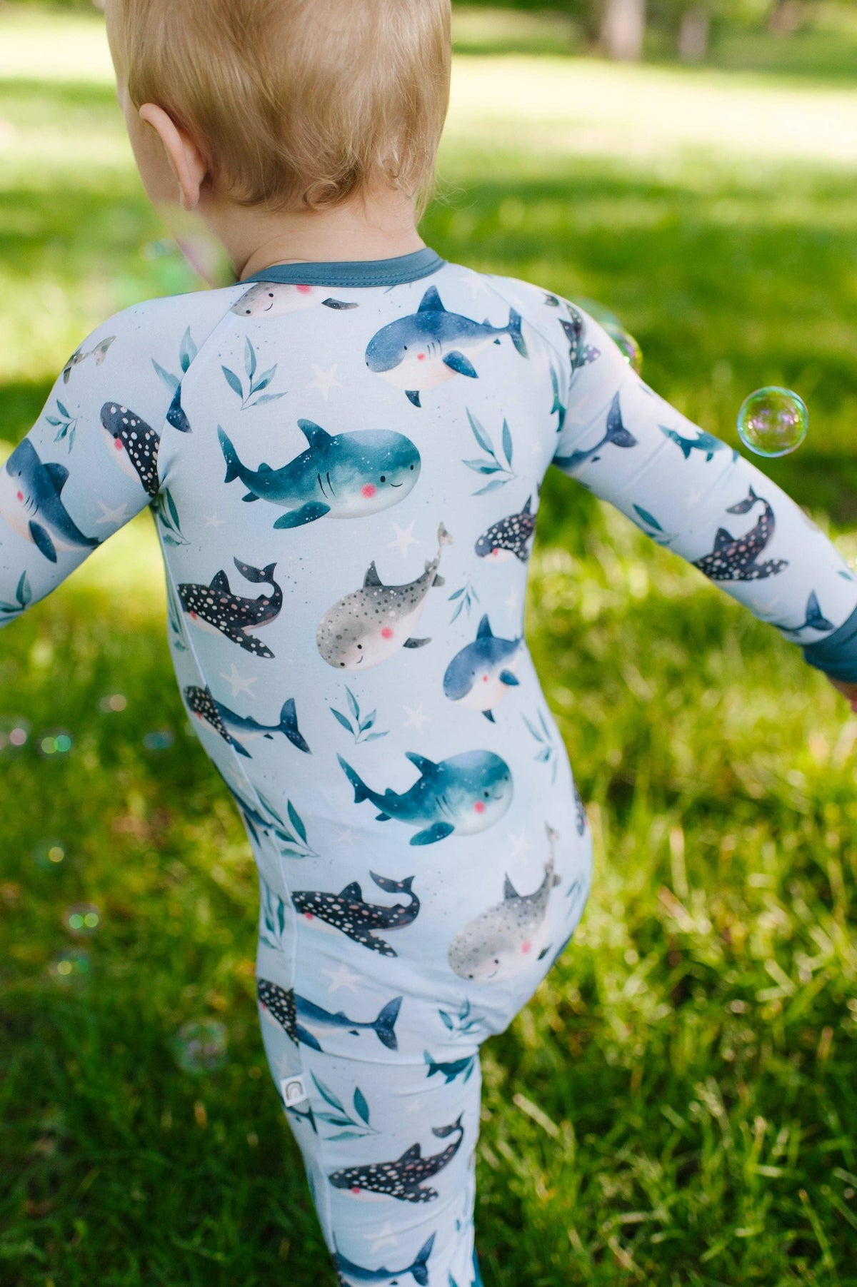 Zippy - Snuggle Sharks: 3-6m