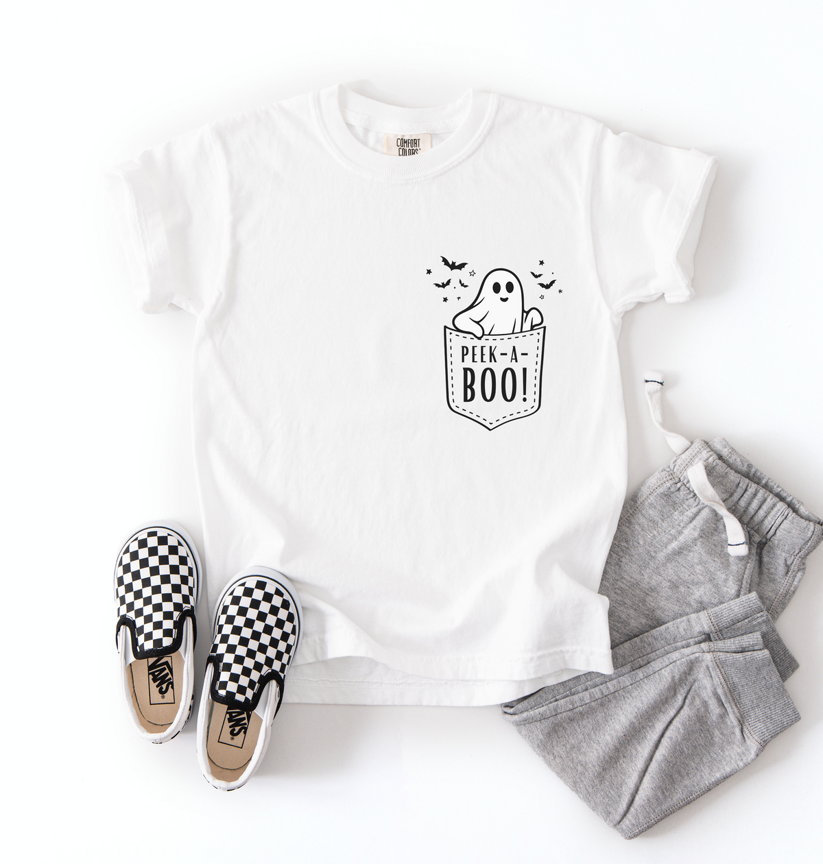 Peek A Boo Tee | Minis: Pepper / T-Shirt / Youth XS