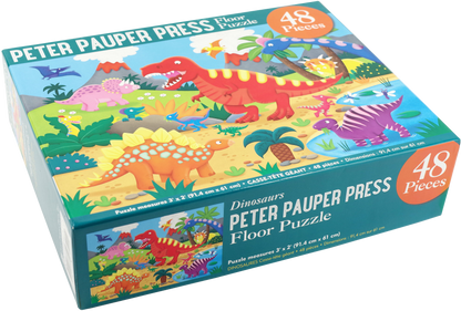 Peter Pauper Press - Dinosaurs Kids' Floor Puzzle