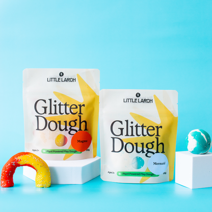 Glitter Dough | Natural Play Dough: Unicorn