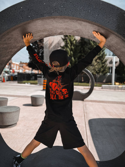 Full Throttle - Long sleeve: 9/10Y