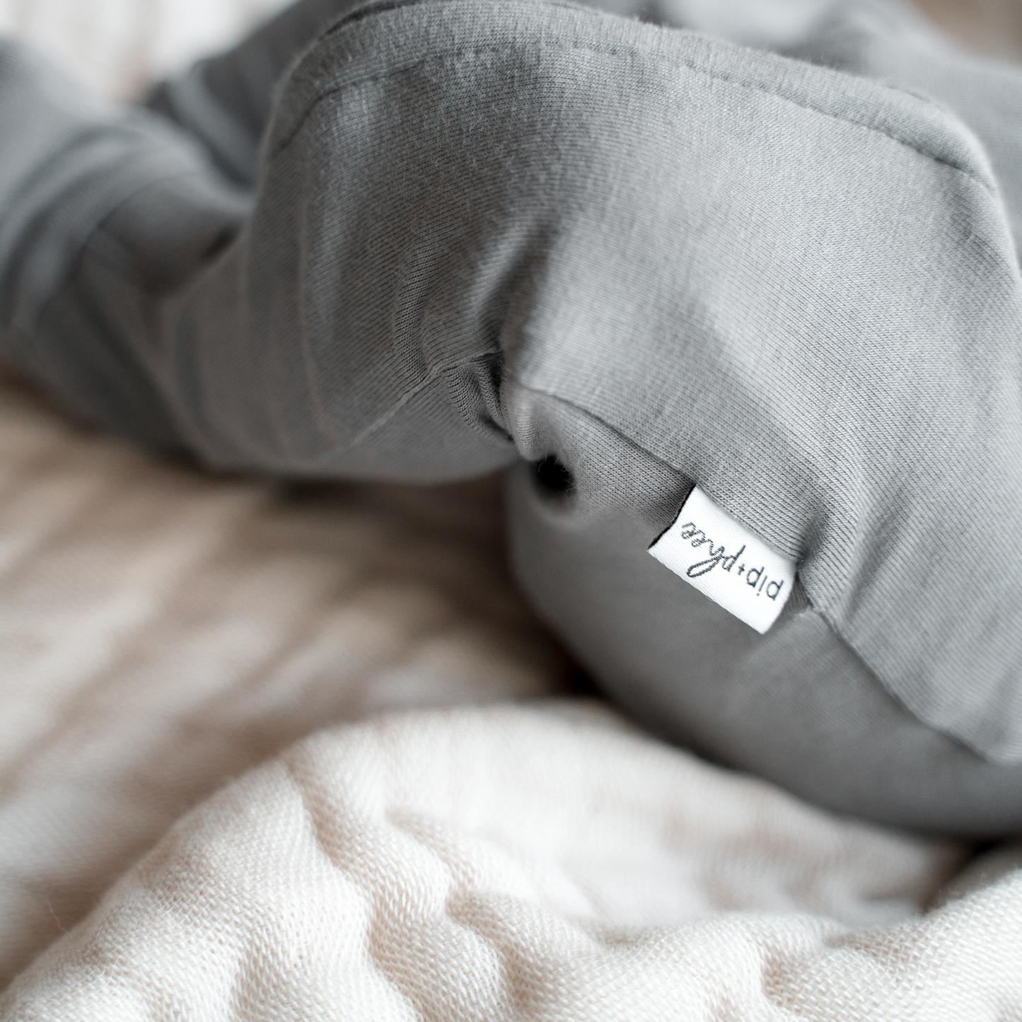 Bamboo Footed Sleepers | Solids: Petal Pink
