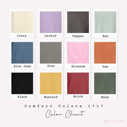 Oh Butter Comfort Colors T-Shirt - Fun Foodie Graphic: Brick / X-Large