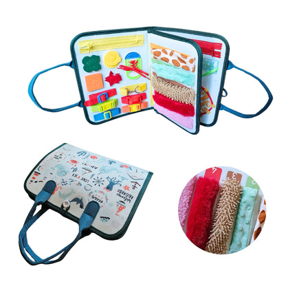 Breeze Essence Inc. - Under the Sea Busy Board for Toddlers - High Quality - Canadian Brand