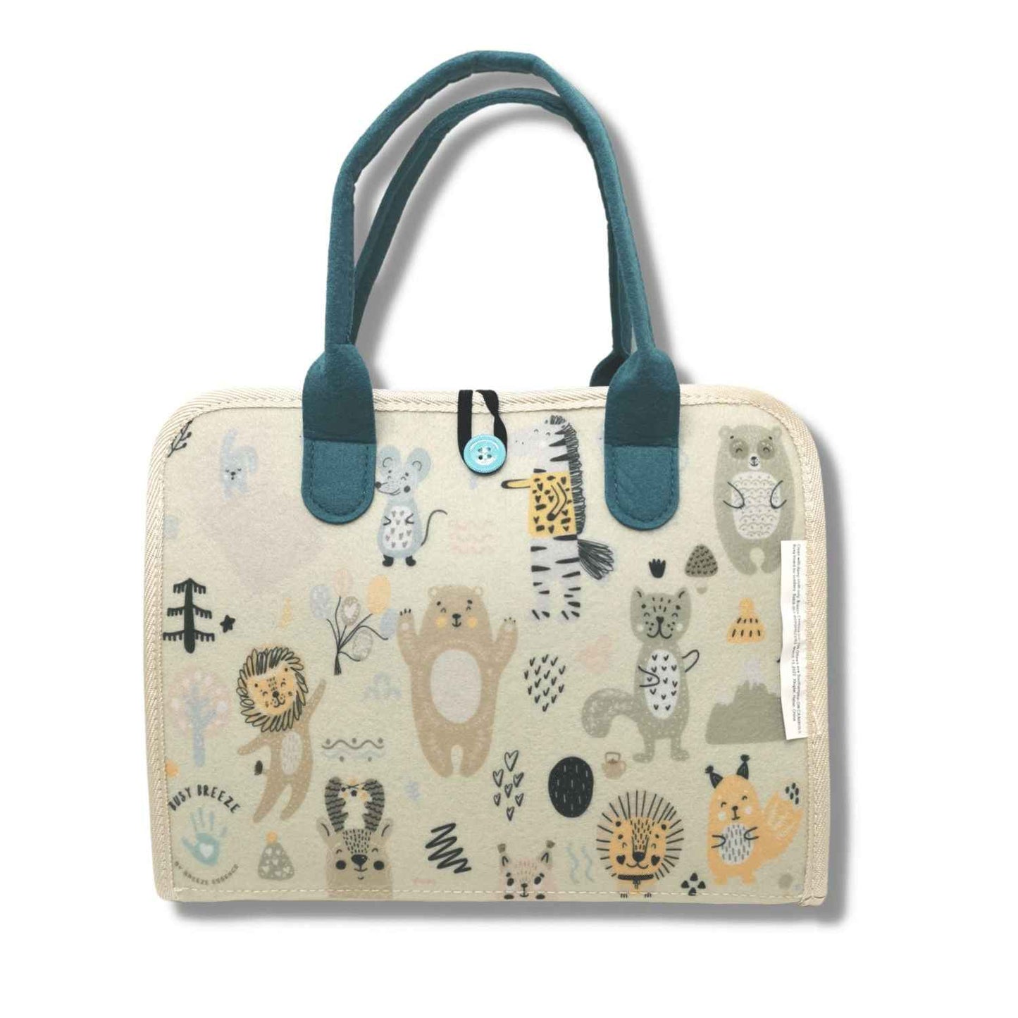 Breeze Essence Inc. - Jungle Adventure Busy Board for Toddlers - High Quality - Canadian Brand