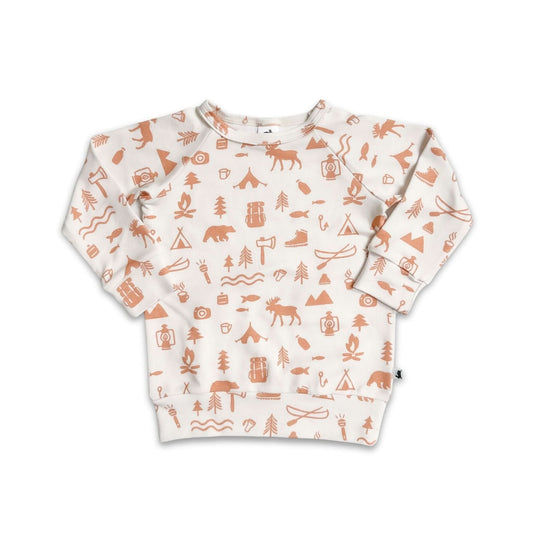 Baby/Kids' Bamboo Raglan Pullover | Adventure