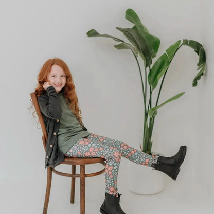 Baby/Kids' Bamboo T-Shirt | Burnt Brick