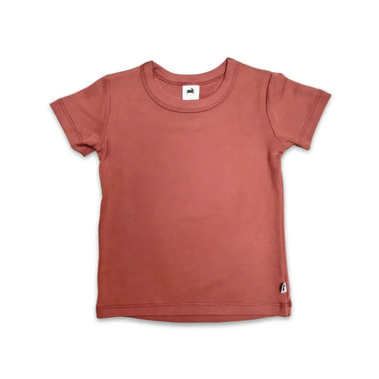Baby/Kids' Bamboo T-Shirt | Burnt Brick
