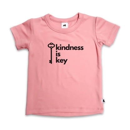 Baby/Kids Graphic Bamboo T-Shirt | Vanila Donut On Powder Blue