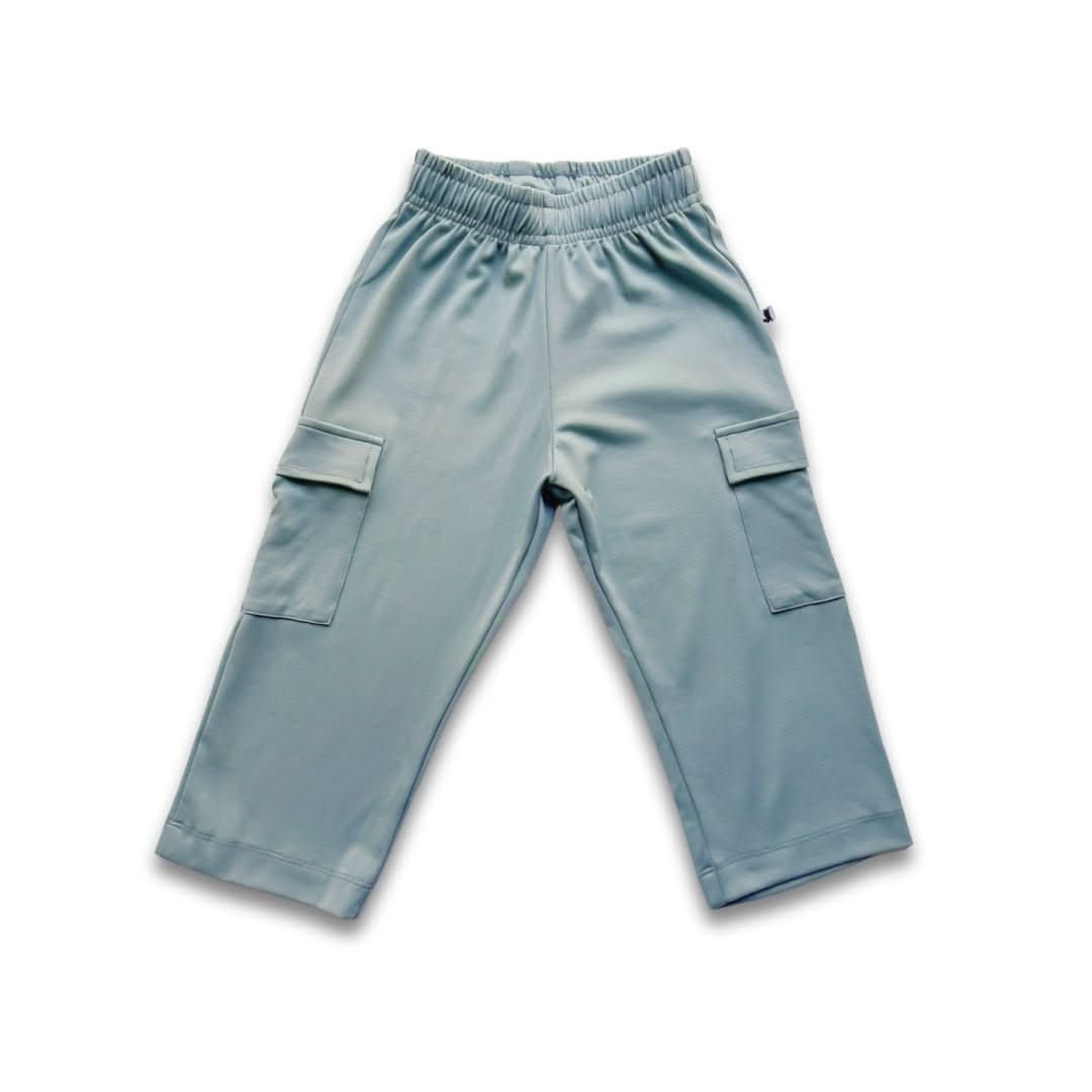 Youth Bamboo Cargo Pants | Burnt Brick