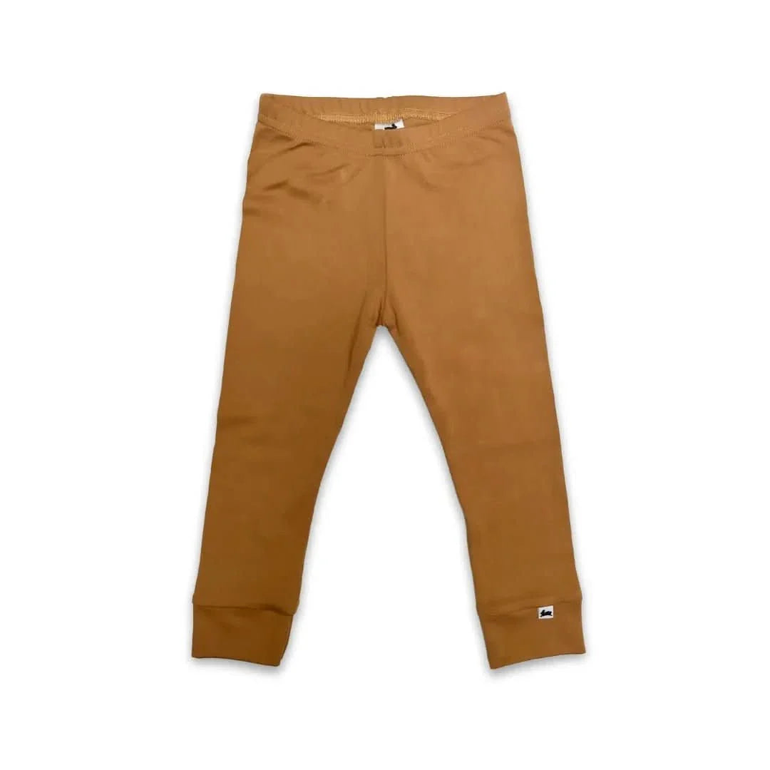 Youth Bamboo Leggings | Papaya