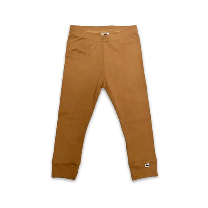 Youth Bamboo Leggings | Papaya